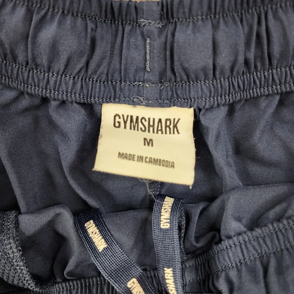 Gymshark Arrival Shorts Mens Medium Navy Blue Athletic Gym Training Lightweight