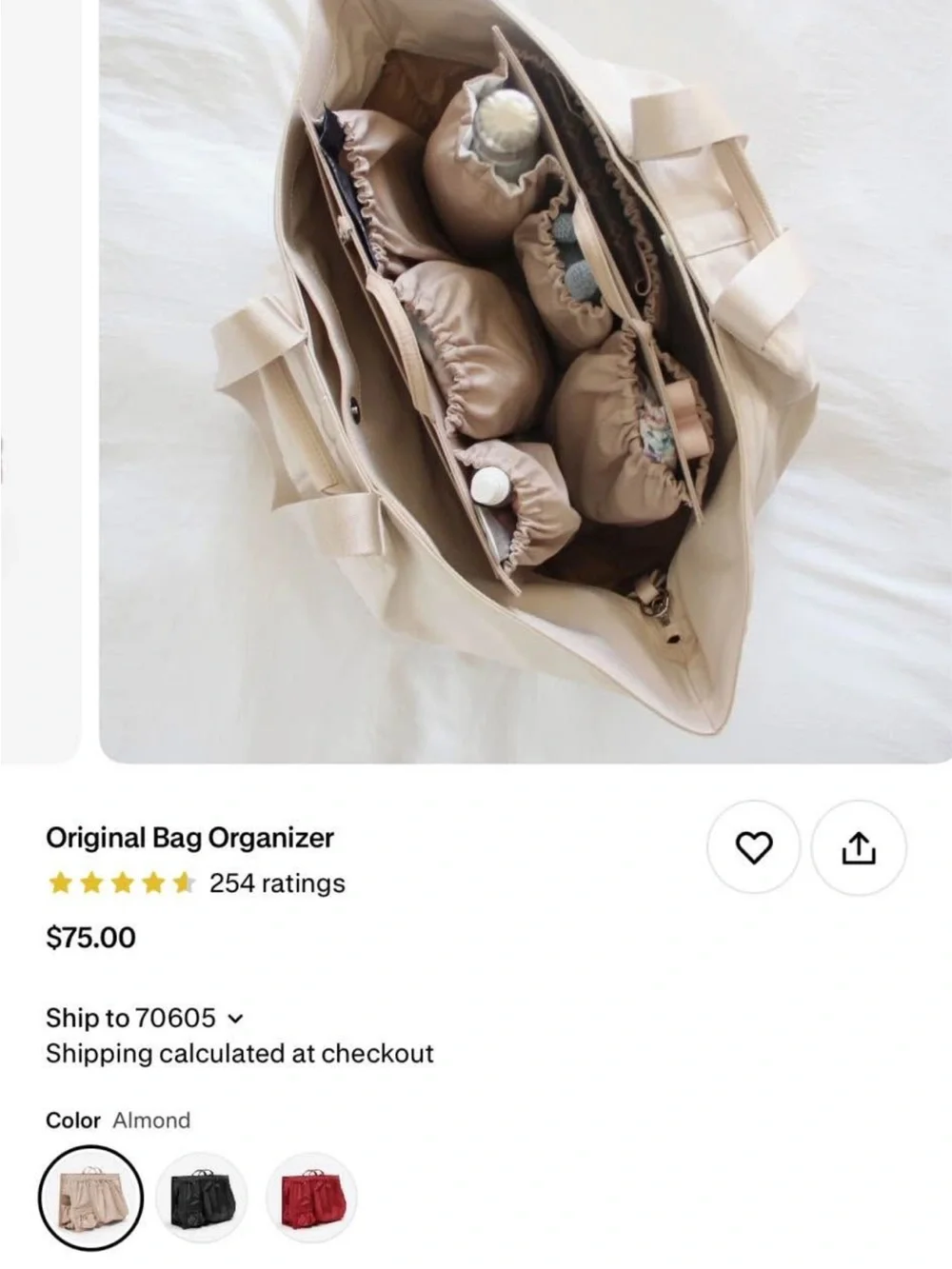 ToteSavvy Original Bag Organizer
