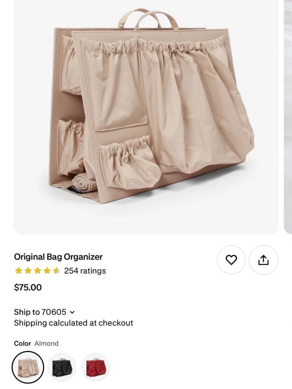 ToteSavvy Original Bag Organizer
