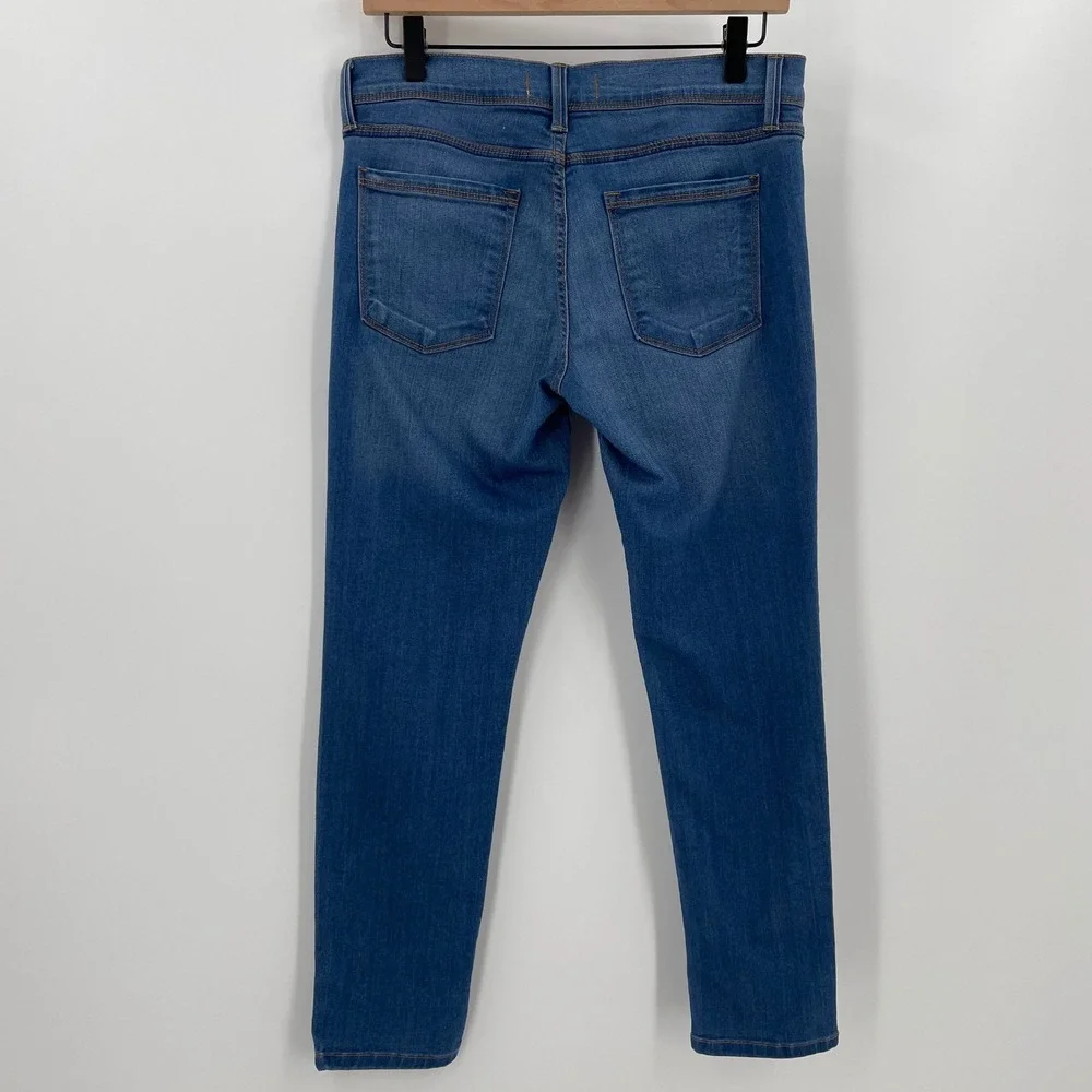 Free People We The Free Skinny‎ Jeans 28 Blue Crush Stretch Denim Jeggings USA