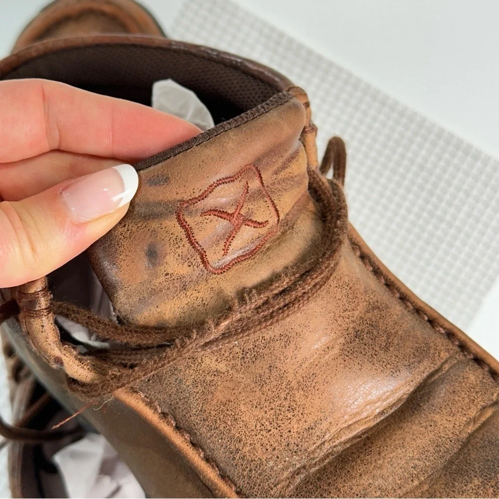 Twisted X twisted leather