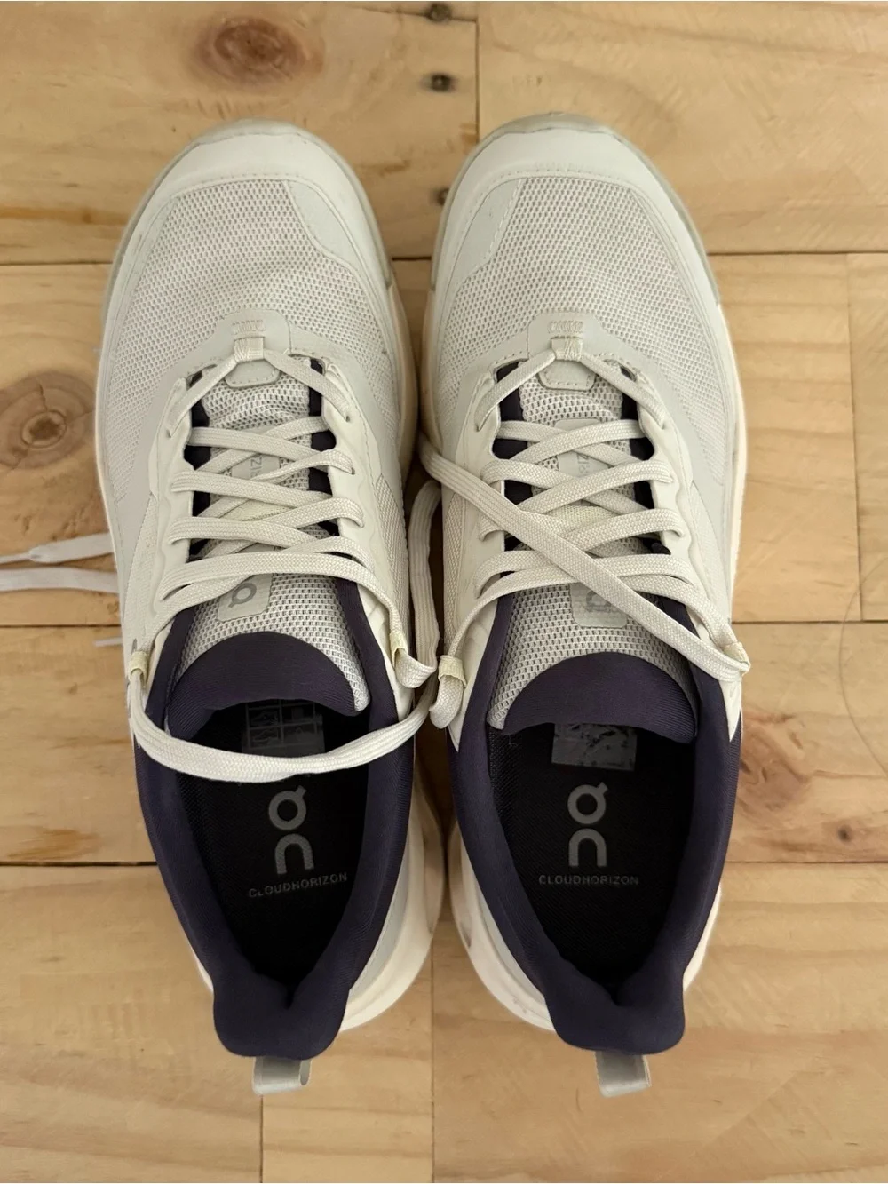 On Running worn once