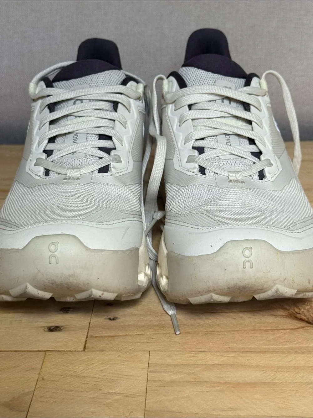 On Running worn once