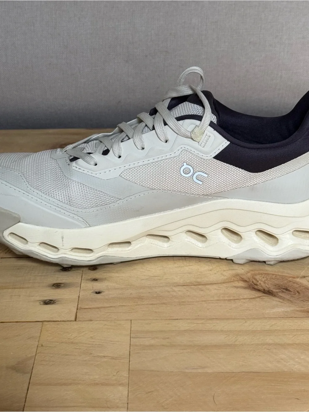 On Running worn once