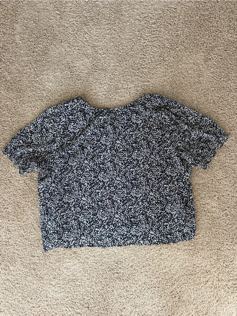 J CREW V-Neck Short Sleeve Floral Blouse - Women’s 3X