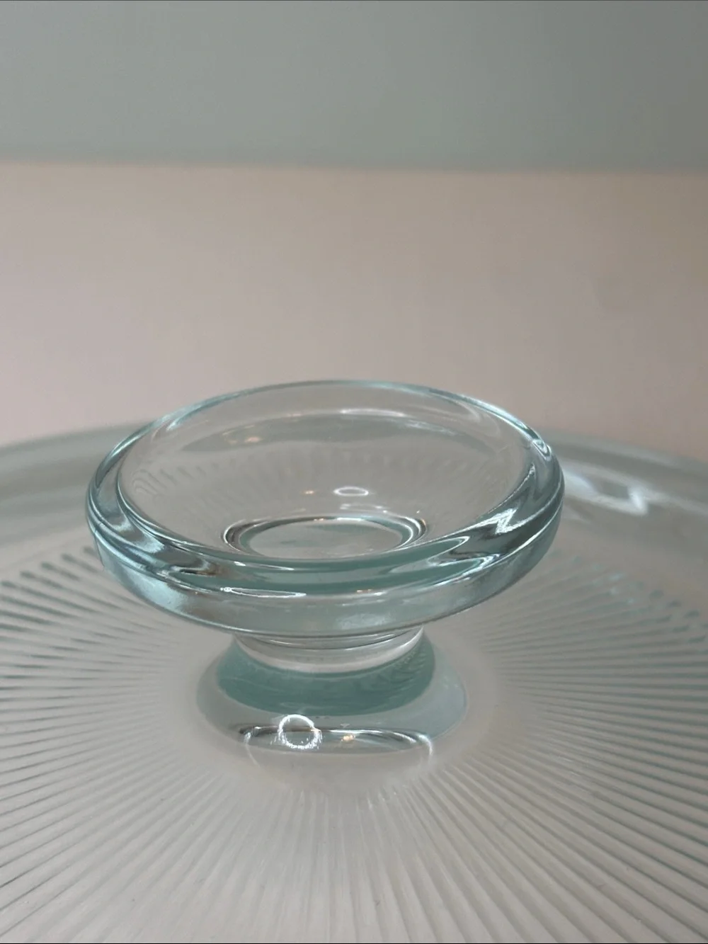Pyrex clear glass