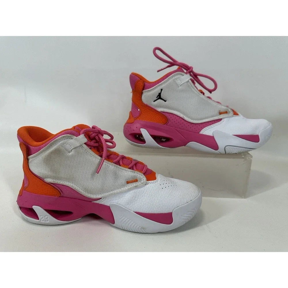 Nike Air Jordan Max Aura 4 GS Girls Size 4.5Y Athletic Shoes Sneakers DV0490-168