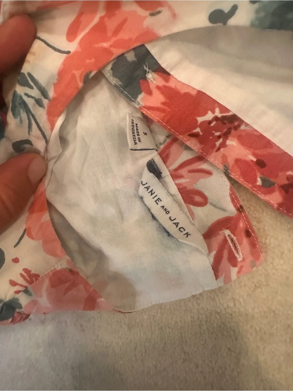 Janie and Jack lightweight floral