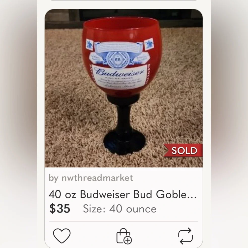 Budweiser vintage 60s