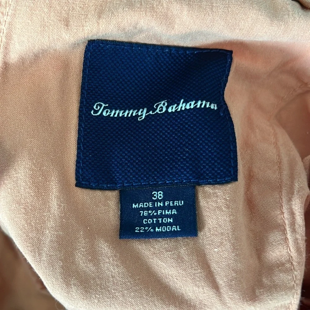 Tommy Bahama Cotton Blend Shorts Orange Size 38