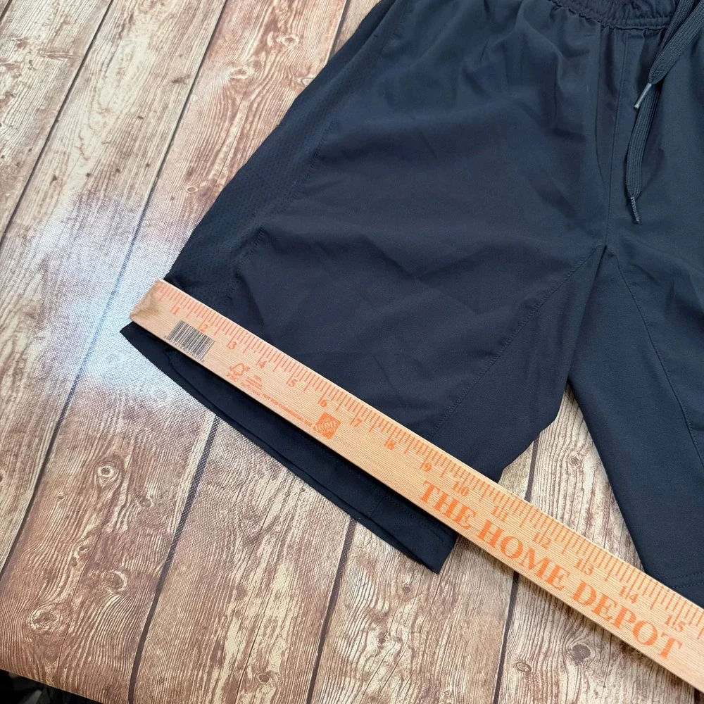 Reebok Speedwick Athletic Shorts Mens Extra Small Black Mesh Breathable