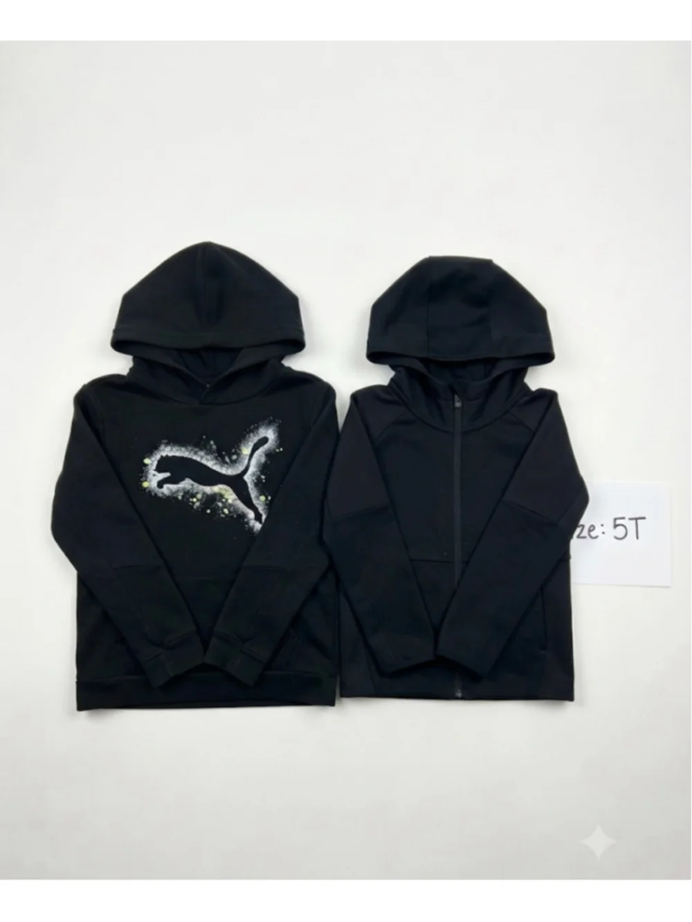 Boys Hoodies Lot of 2 Black Size 5T