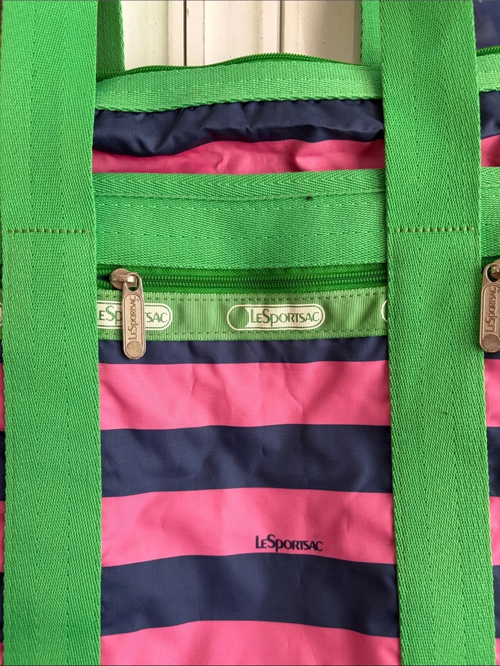 Lesportsac bright striped