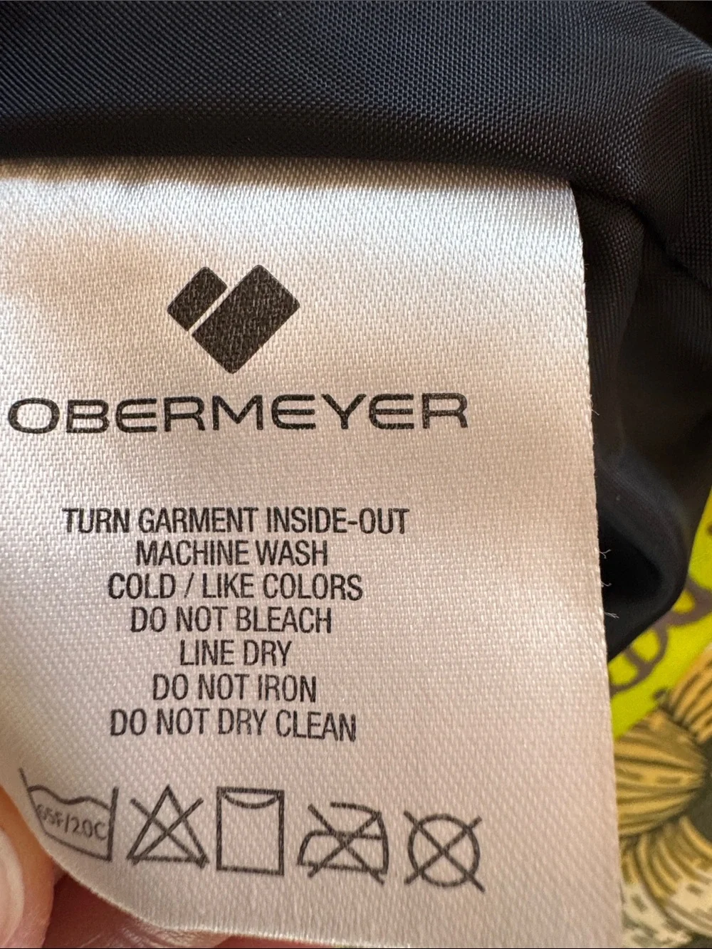 Obermeyer bright neon