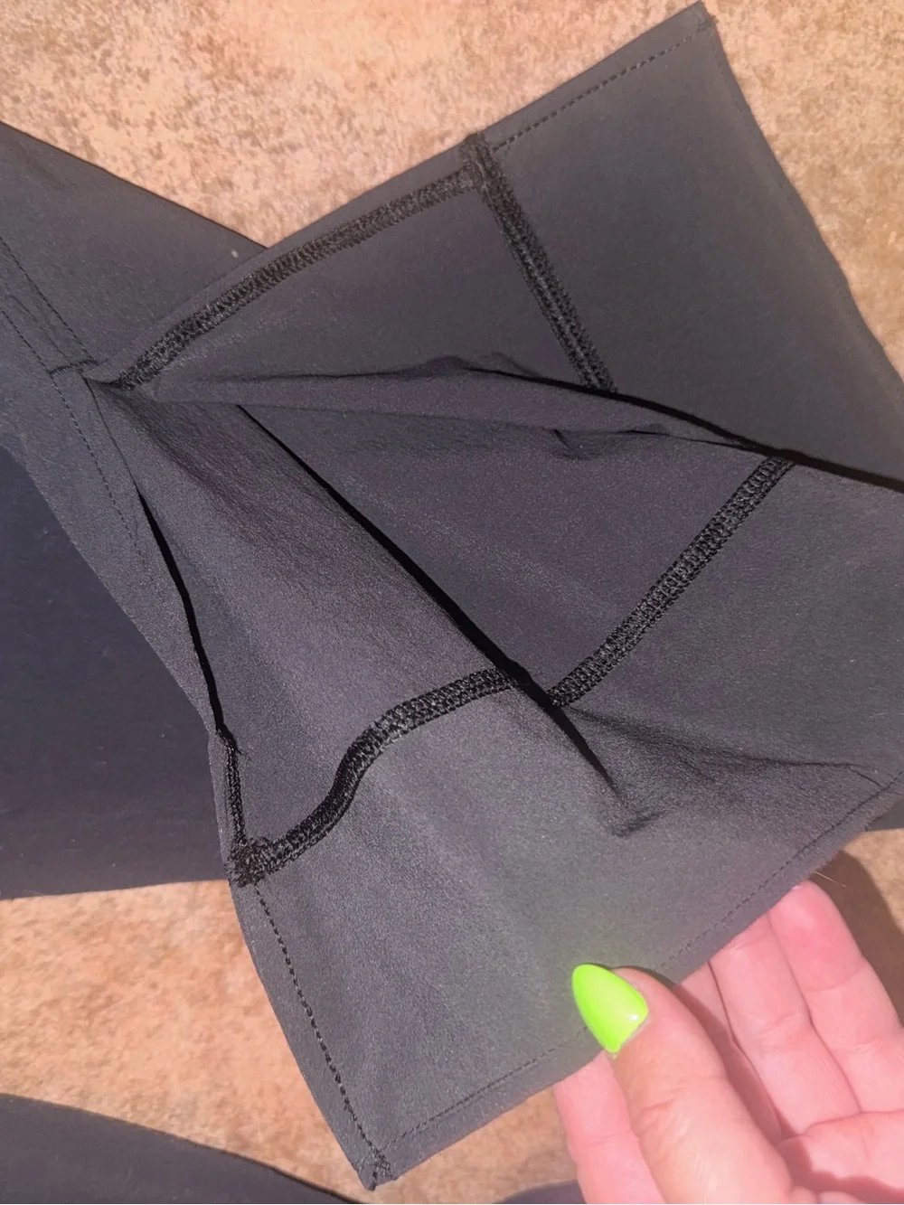Lululemon Stretch Woven Wide-Leg High-Rise Pant Size Medium Black