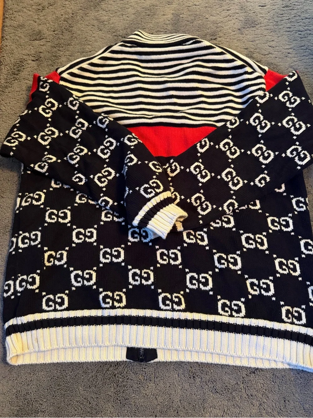 Gucci designer zip