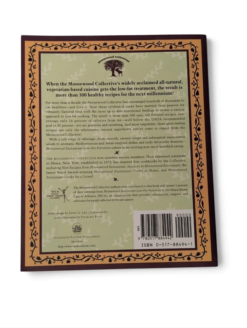 Workman Publishing moosewood restaurant