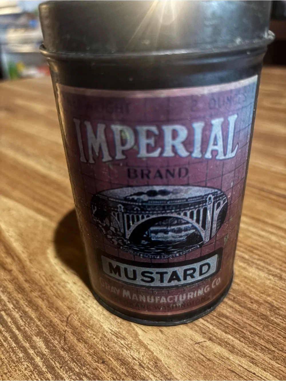 N/A mustard tin