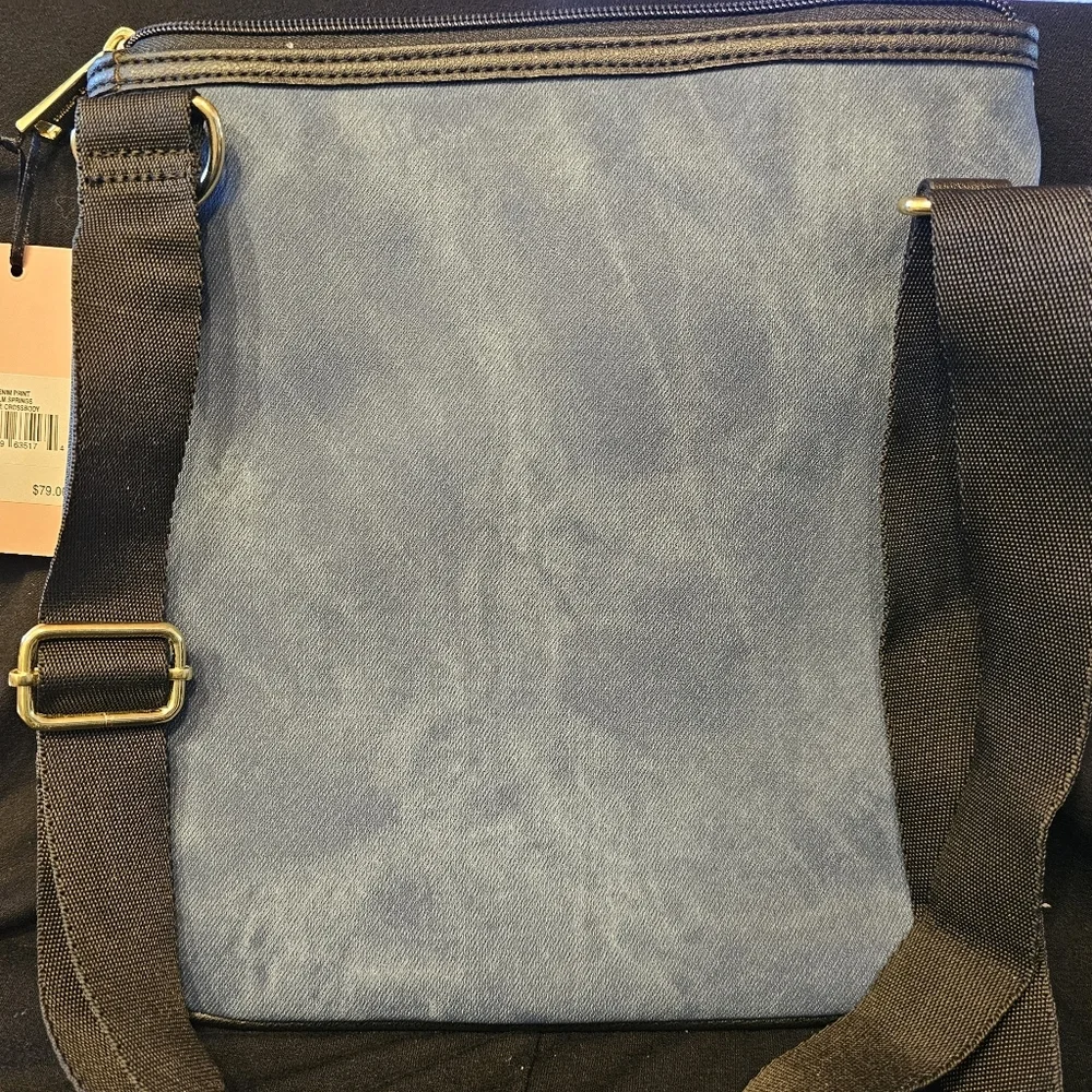 Juicy Couture Denim Sequin Large Crossbody