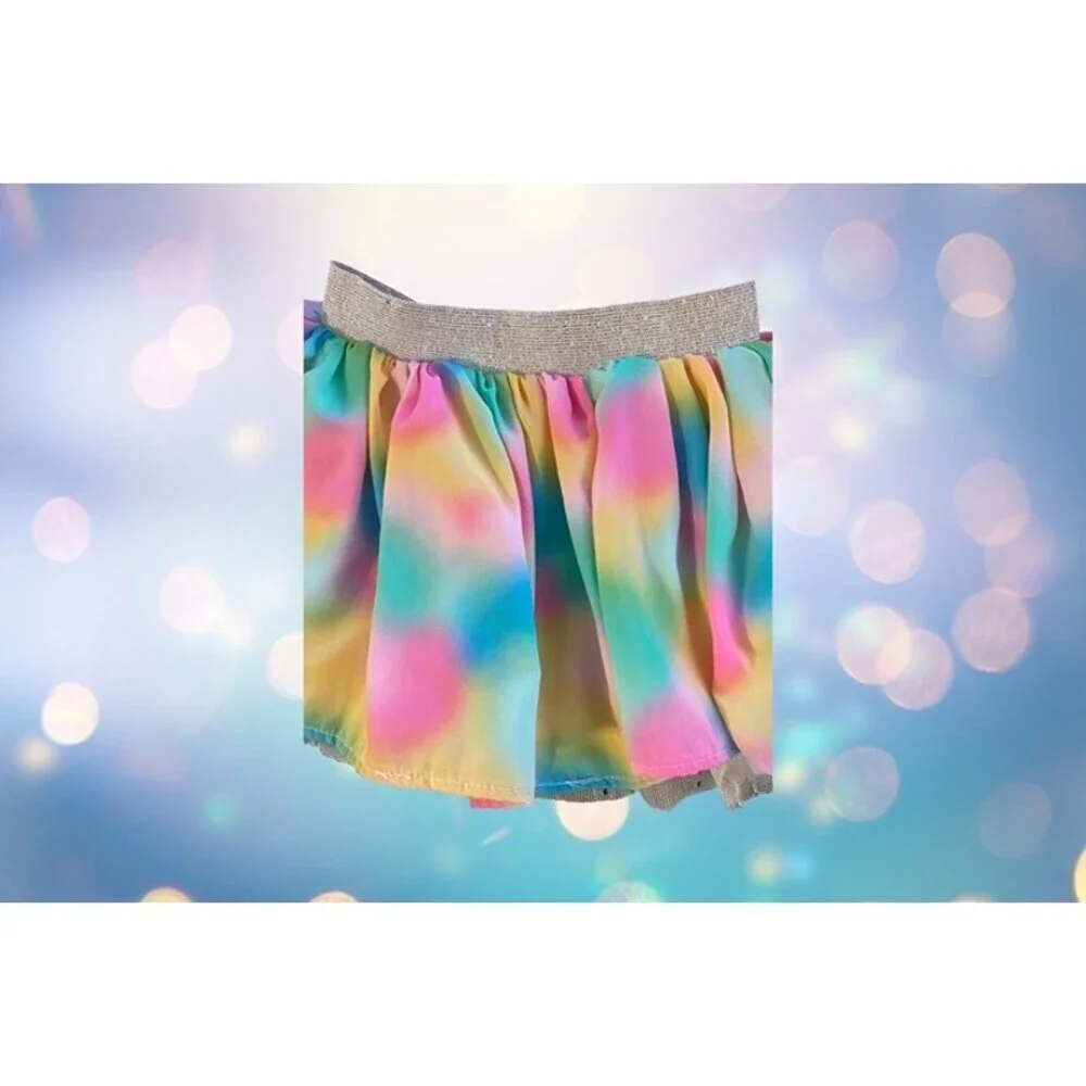 Wonder Nation Colorful Reversible Skirt