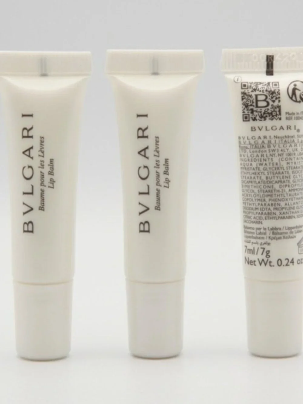 Bvlgari Lip Balm SET OF 3!!