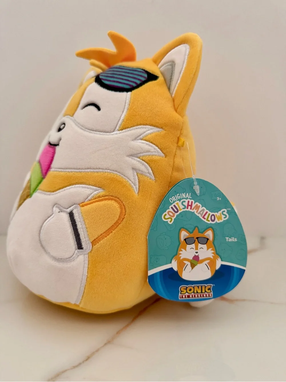 Original Squishmallows SONIC The Hedgehog SONIC • KNUCKLES • TAILS 8” Set of 3
