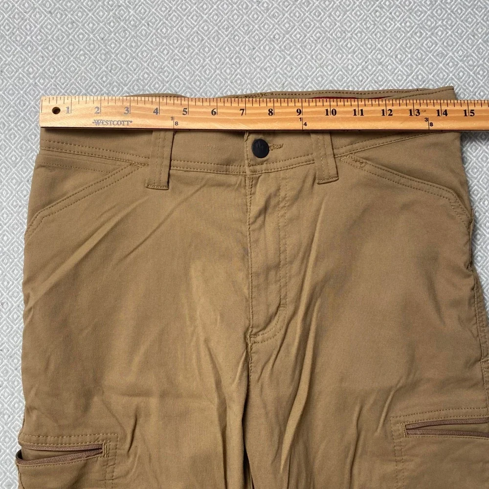 Wrangler Cargo Pants Mens 30/30 Brown ATG All Terrain Gear Outdoor Stretch Slim