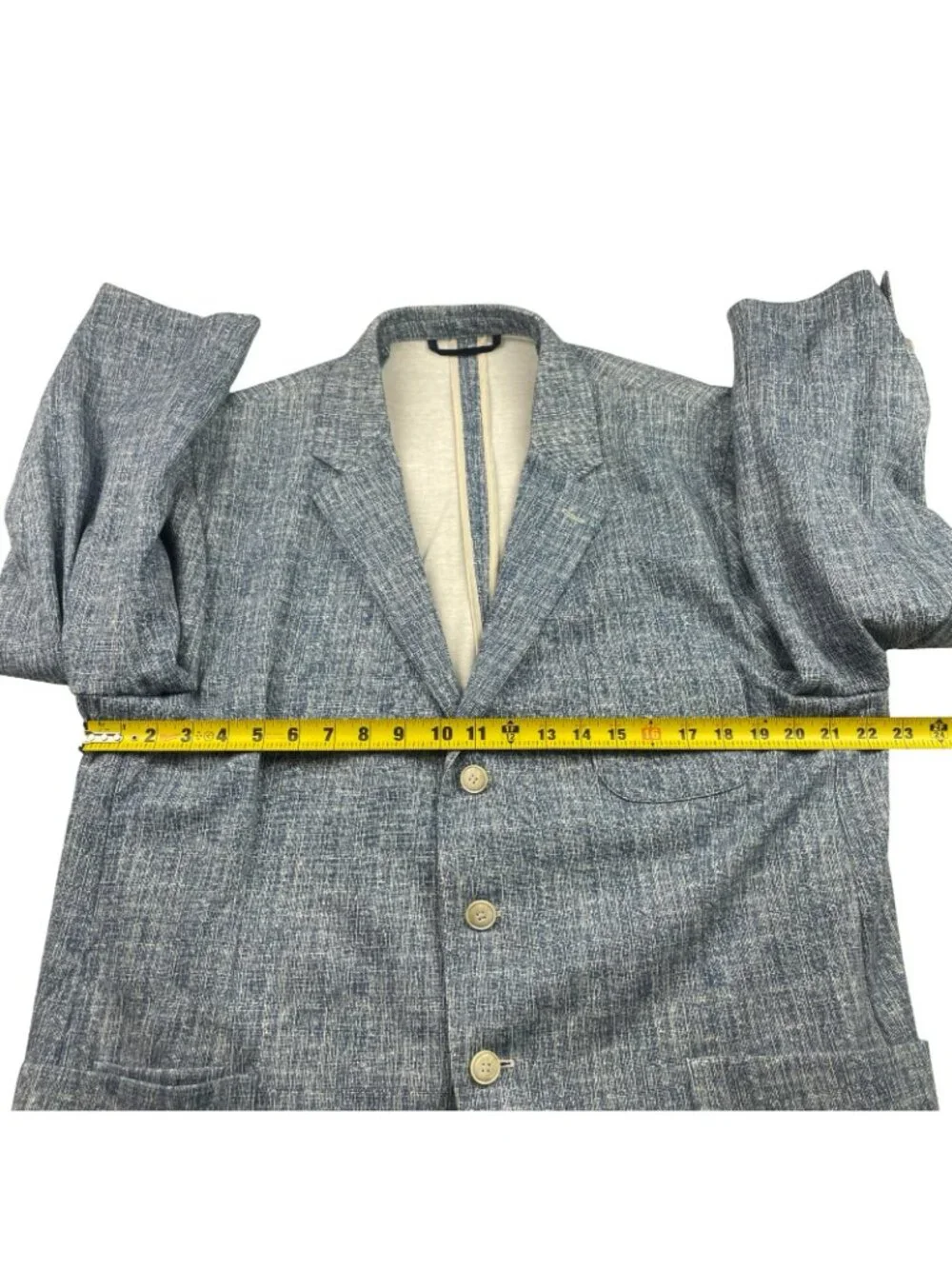 Circle Of Gentlemen Men’s Performance Stretch Travel Blazer Blue • 48S US--58 EU