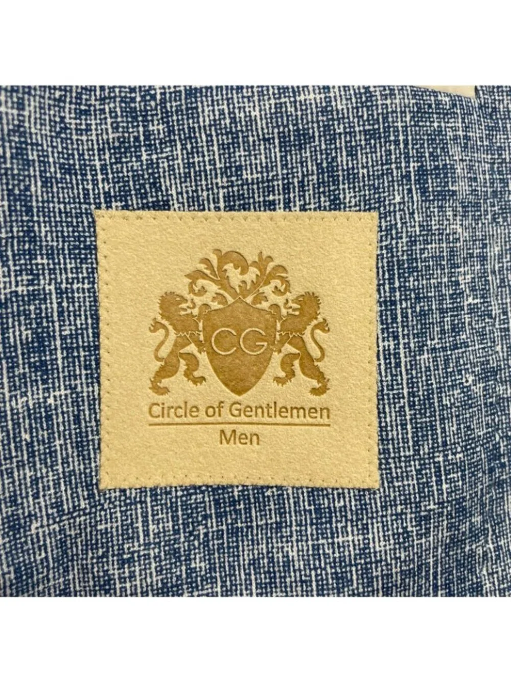 Circle Of Gentlemen Men’s Performance Stretch Travel Blazer Blue • 48S US--58 EU
