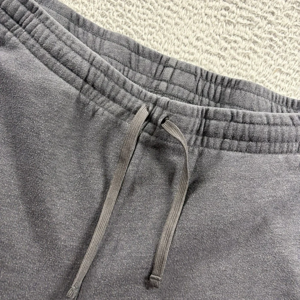Tek Gear Ultra Soft Fleece Pants Mens XL Gray Cargo Sweat Pants Straight Leg
