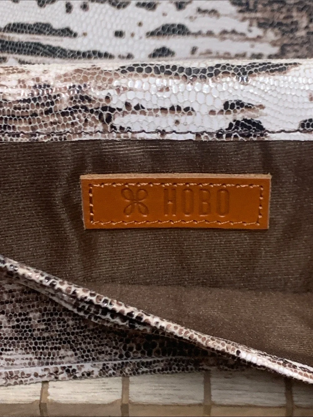 HOBO snakeskin print