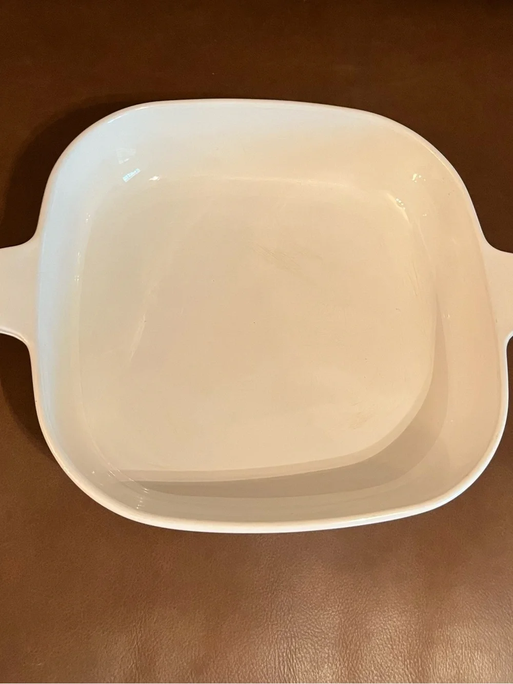 Vtg Corning Ware Blue Farm Amana Radarange Browning Skillet P-10-C-1