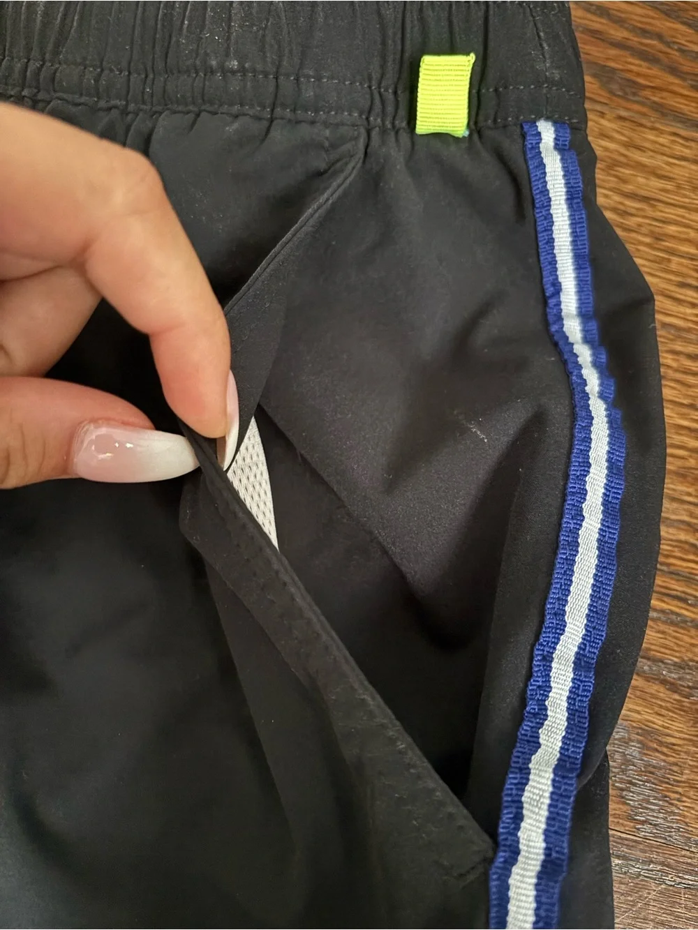 Psycho Bunny Men’s Black Swim Trunks Size XS