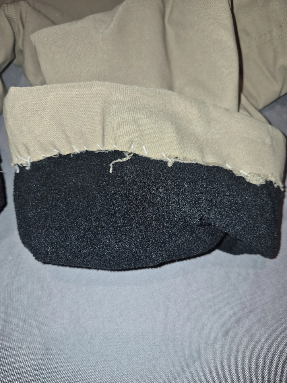Orvis Men's Tan Fleece Lined Pants. Inseam Length Altered To 24