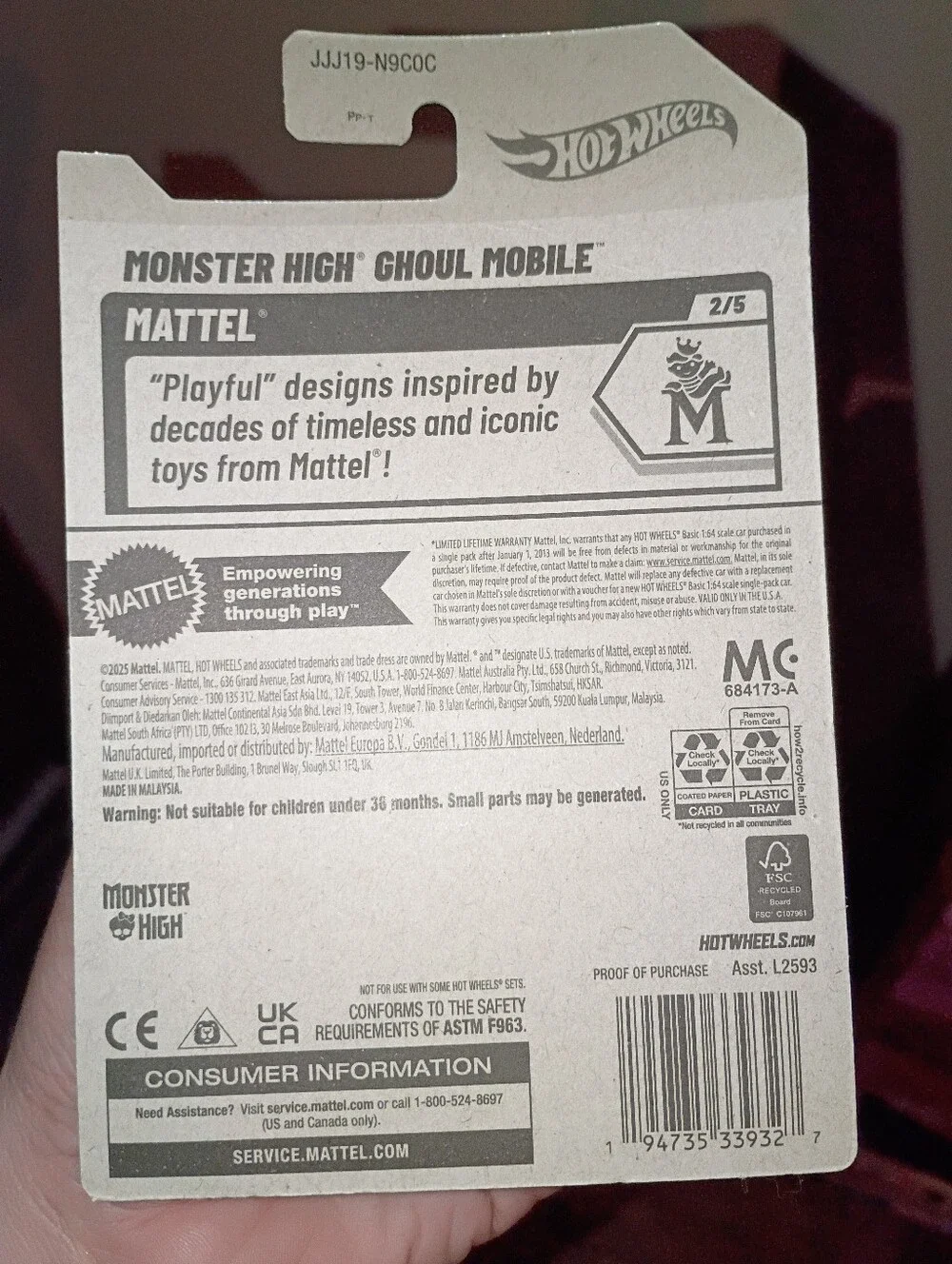 Mattel official hot