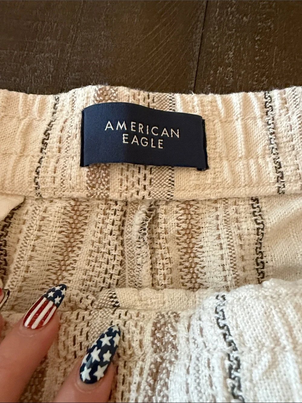 American Eagle Outfitters light cream