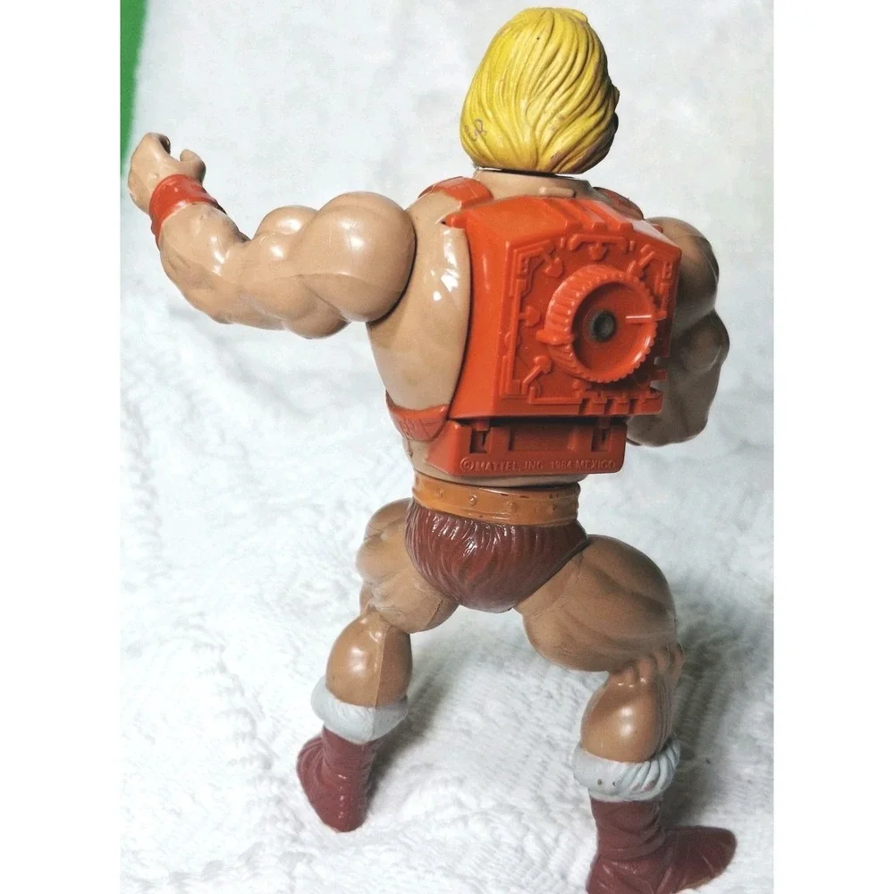 1984 Masters of the Universe Origins He-Man  Thunder Punch MOTU Vintage Mexico