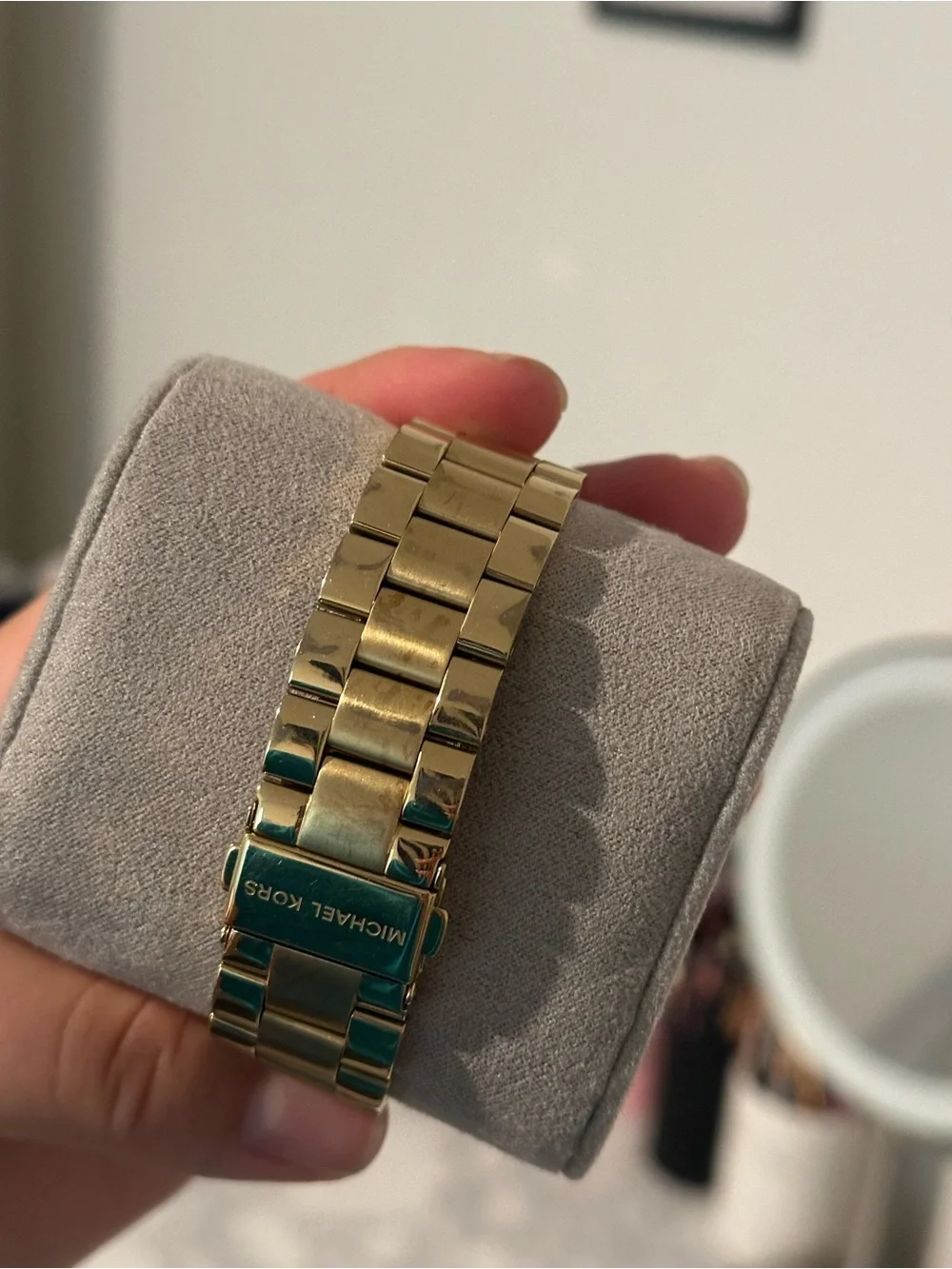 Michael Kors one gold