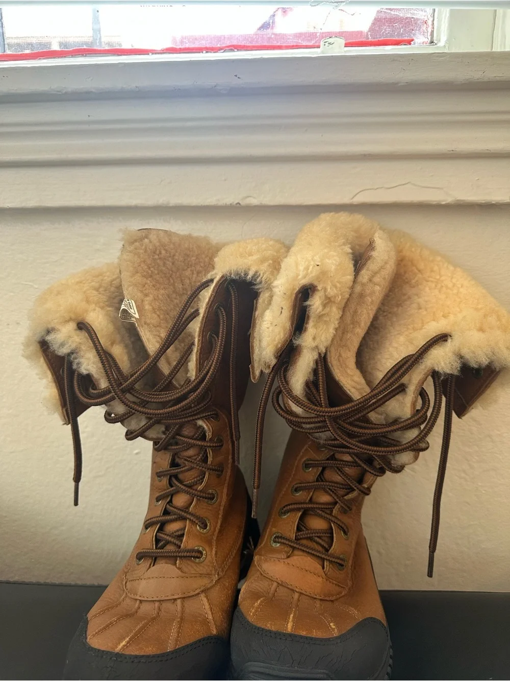 UGG weather shearling