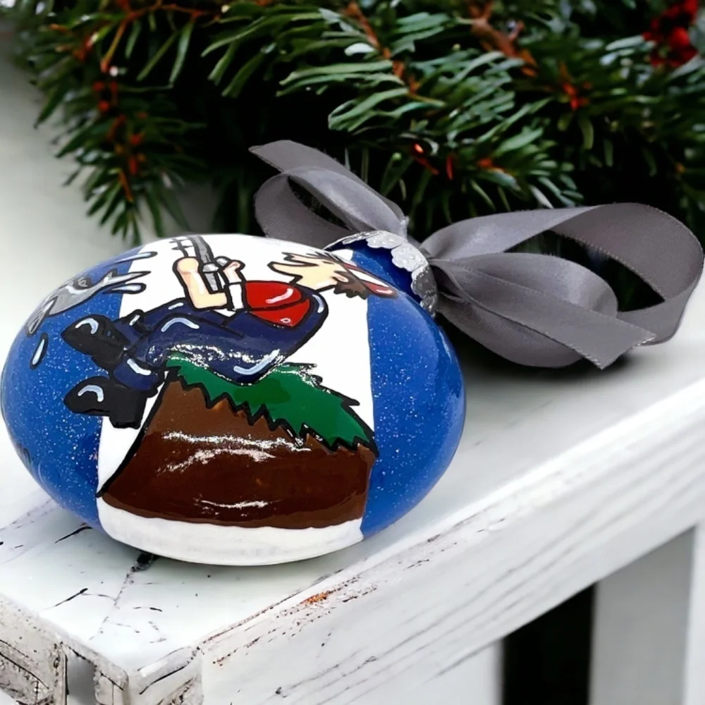 Handmade ornament just