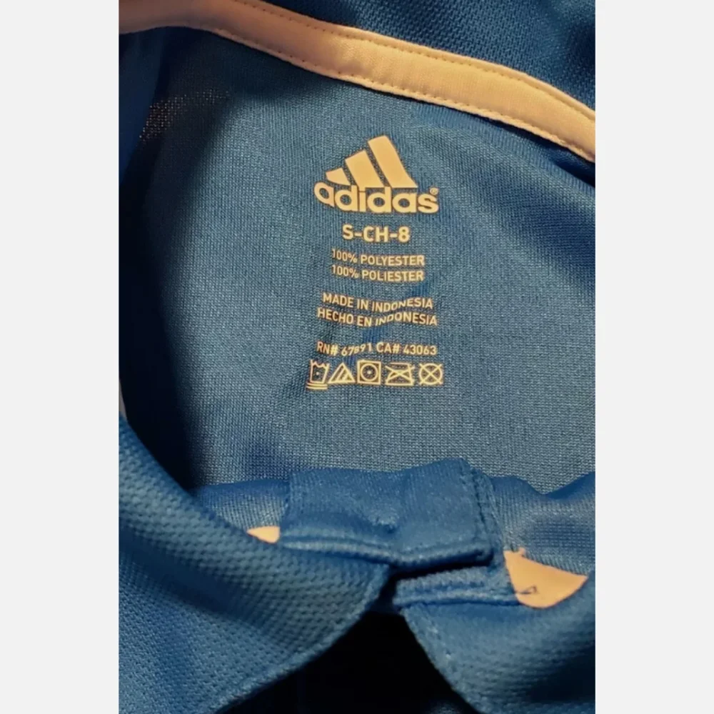 Adidas Boys Shirt Short Sleeve Size: Small 8