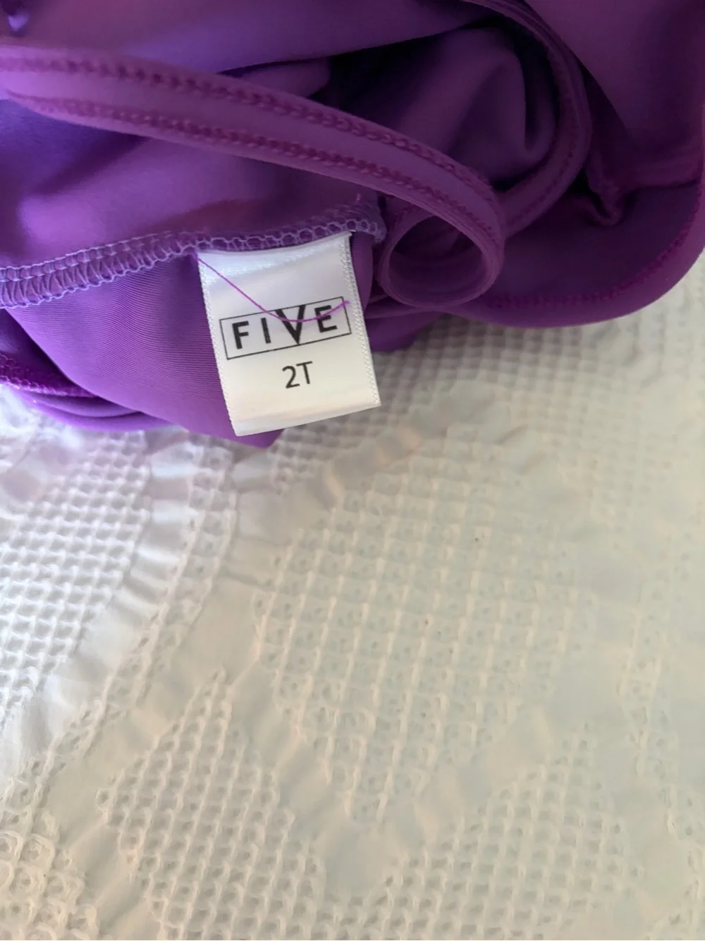 Five Dancewear bright purple