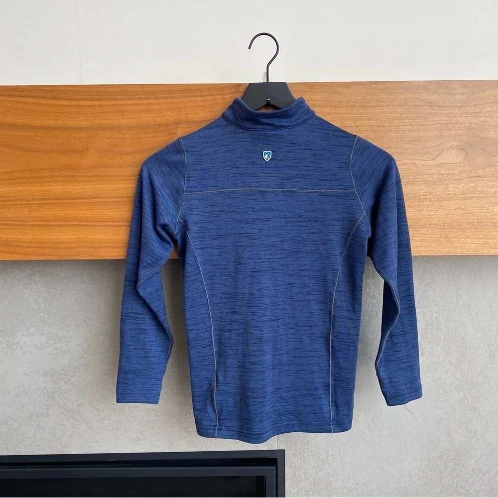 Kuhl Boy's Alloy Quarter Zip Under Layer Shirt, Síze Boy’s S (7-8)