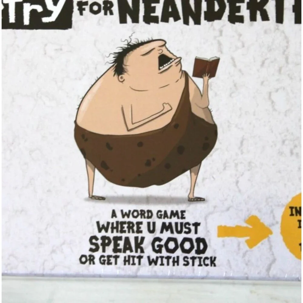 Exploding Kittens poetry neanderthals
