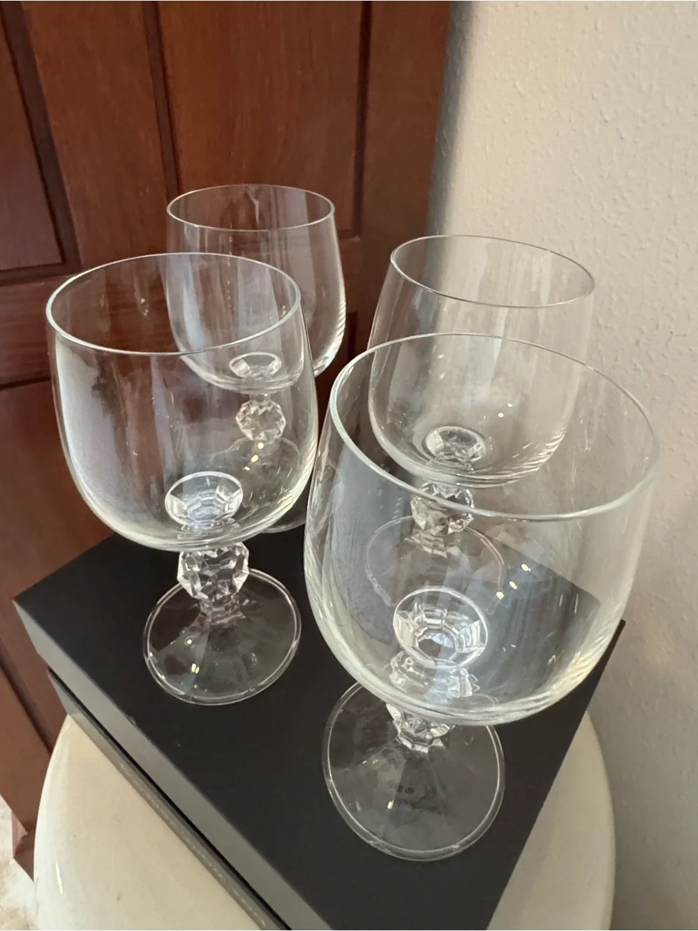 Bohemian Crystal set four
