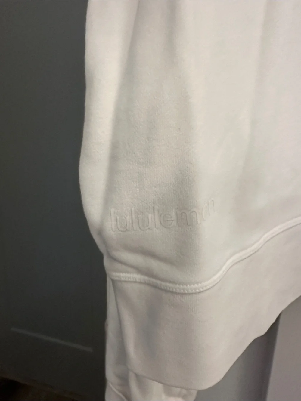 lululemon athletica Cream Boxy Crewneck Sweatshirt