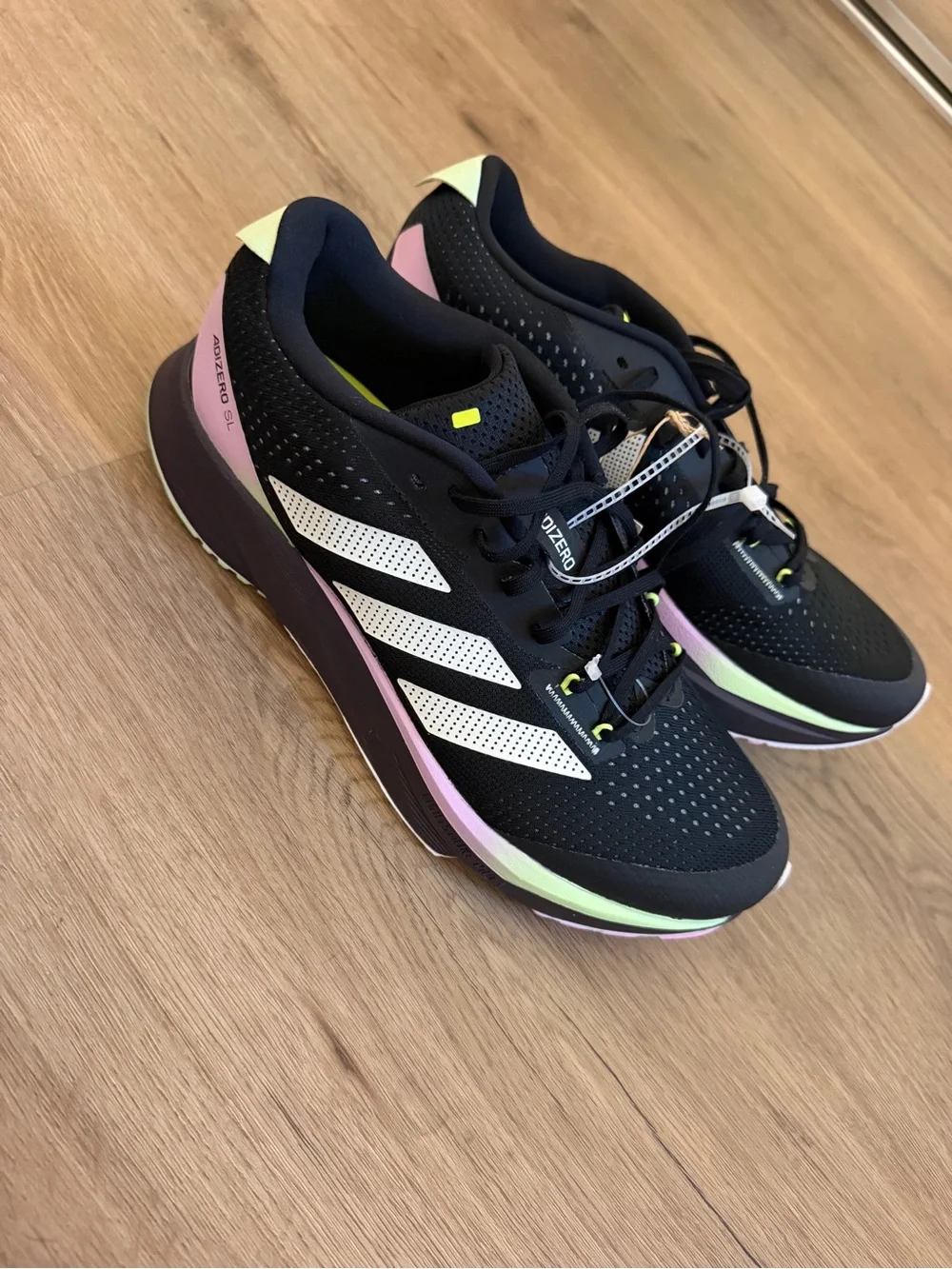 adidas pink black