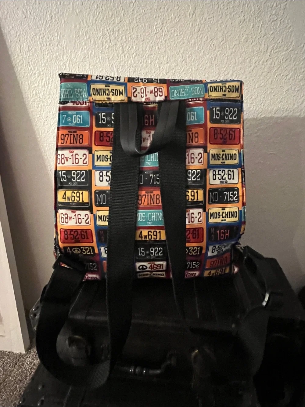 Moschino bold backpack