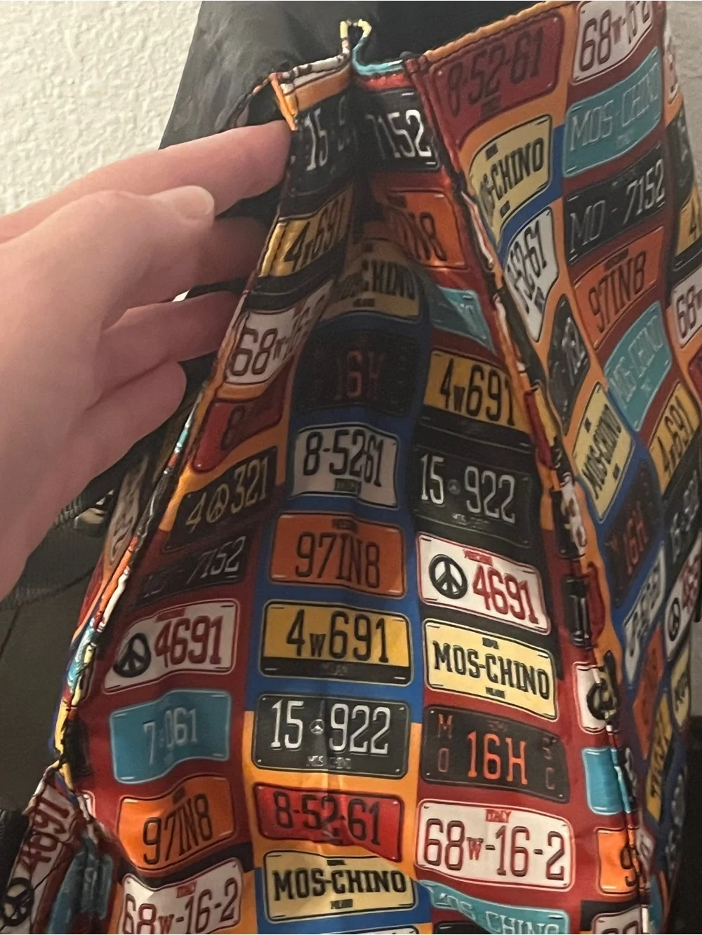 Moschino bold backpack