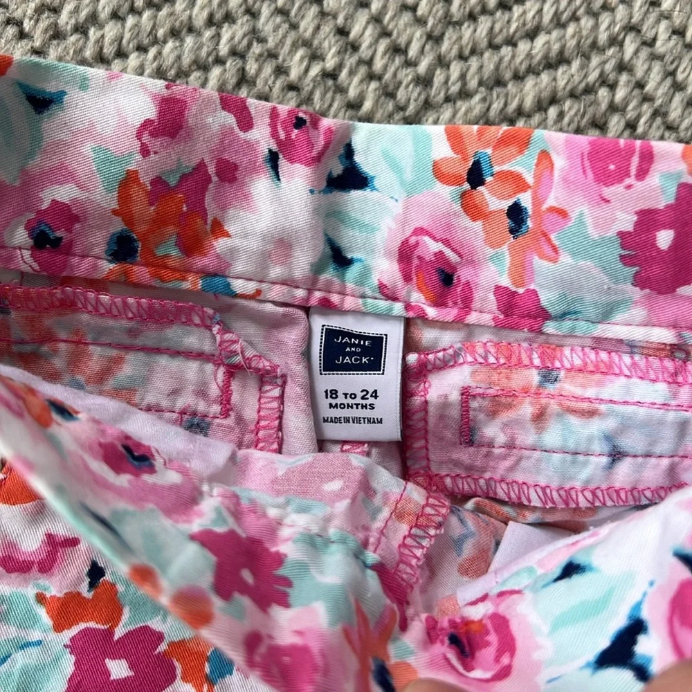 Janie and Jack vibrant floral